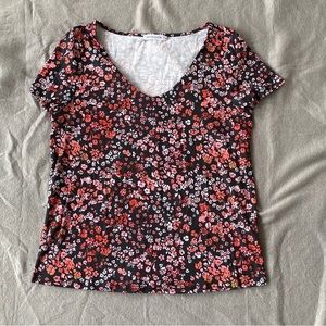 Misslook short sleeve, V-neck T-shirt